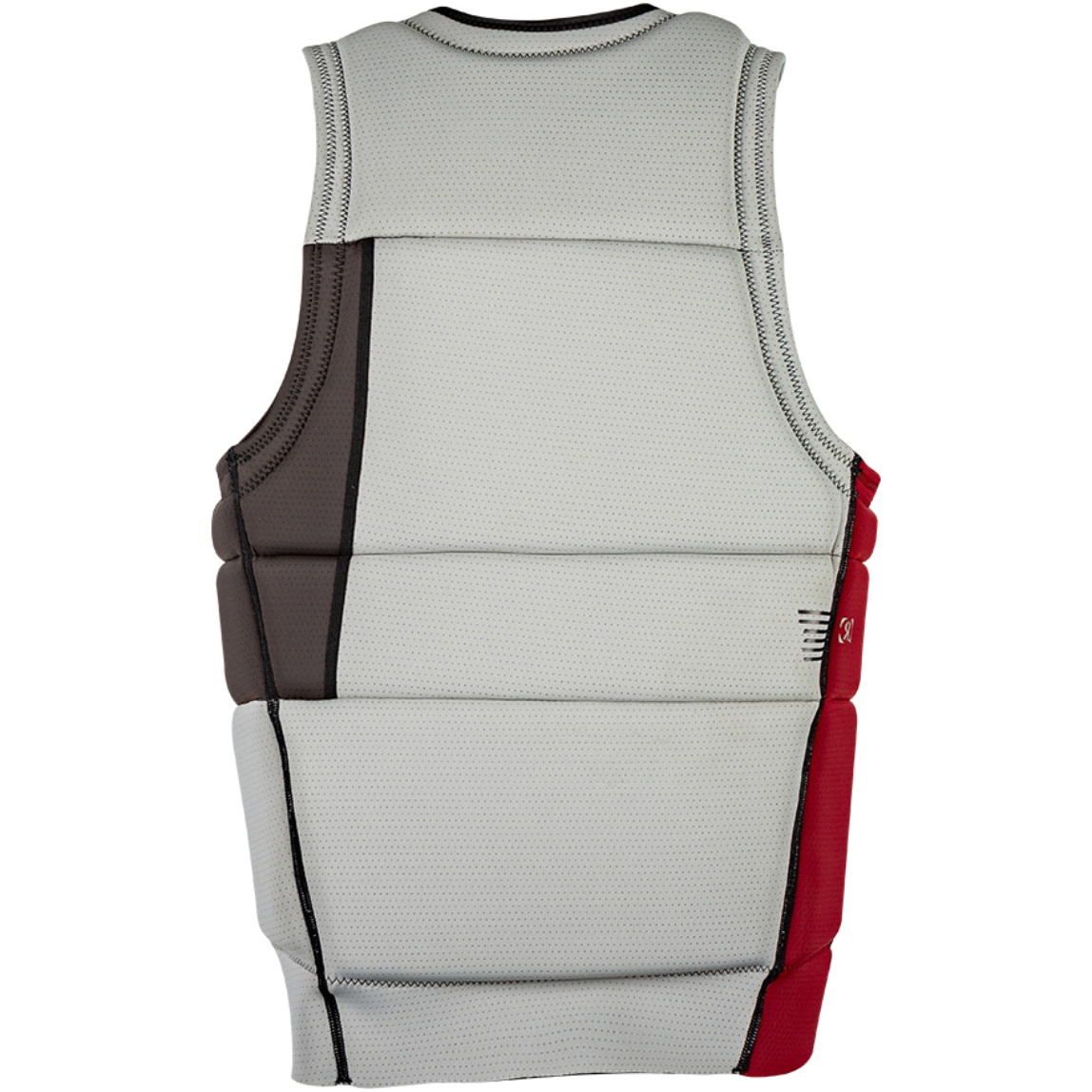 2026 Ronix Supreme Impact Vest R26V-IMP-SU.1 - Chalk Grey / Maroon